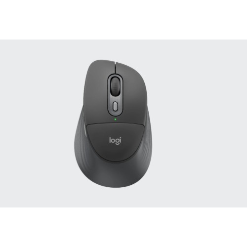 Logitech Signature Comfort Plus M850 L Wireless Bluetooth mouse, SmartWheel scrolling,Easy-Switch between up to 3 devices, Graphite,  910-007733