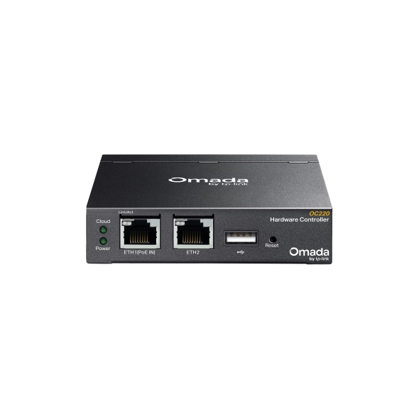 (E)TP-Link OC220 Omada Hardware Controller, Centralised Management Up to 100 Omada APs, 10 Omada gateways, a maximum of 20 Omada switches, and