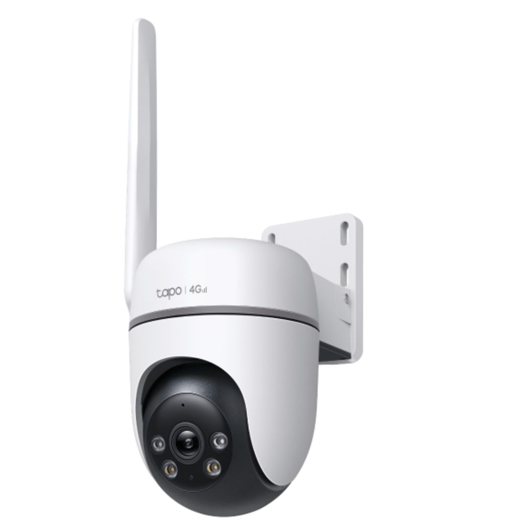 (E)TP-Link TC40GW Outdoor Pan/Tilt 4G LTE Camera, 1080p (1920x1080), 4G LTE, 1 × External Antenna, 1 × PoE Port, Horizontal 360º