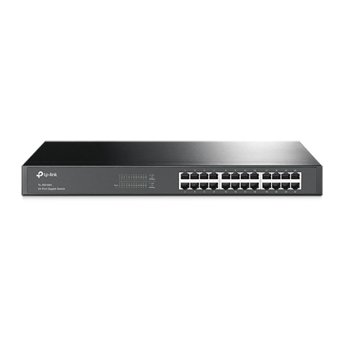 (CH)TP-Link TL-SG1024 24-Port Gigabit 19' Rackmountable Unmanaged Switch energy-efficient Supports MAC Plug & play 48Gbps Switching Capacity