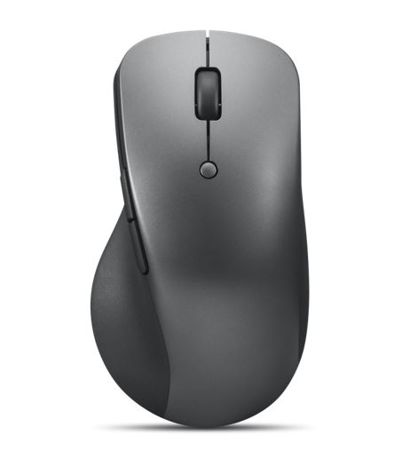 Lenovo Professional Bluetooth Rechargeable Mouse - 4000 DPI On-the-fly 3 Programmable Buttons Comfortable Ergonomic Optical Sensor Bluetooth 5.1