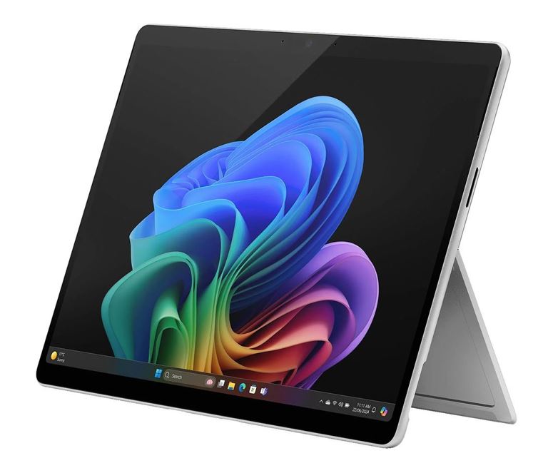 Microsoft Surface Pro 11 13' Touch Copilot+ Intel Core Ultra 7 16GB 256GB SSD WIN 11P USB-C Thunderbolt WIFI7 BT Camera Platinum 2YR WTY - EU re