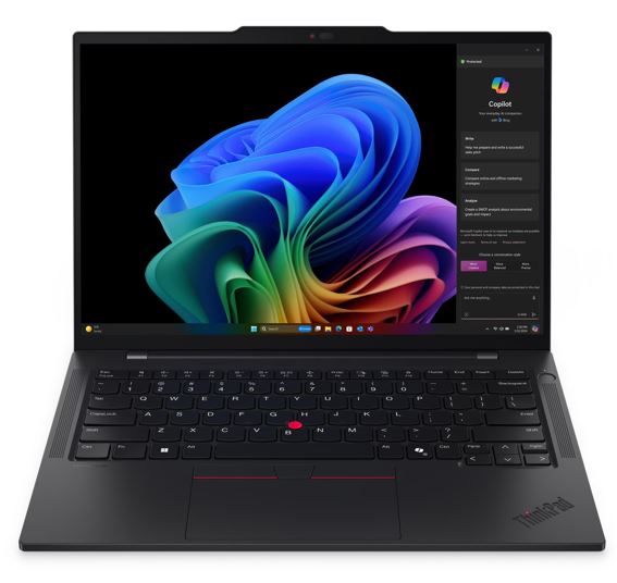 LENOVO ThinkPad T14s G6 14' WUXGA TOUCH IR Snapdragon X1E-78 32GB LPDDR5x 512GB SSD WIN 11 Pro Adreno GPU Copilot+ PC 45 TOPS 3yr PREM 1.2kg ~i7
