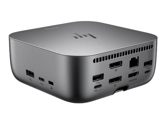 HP Dock G6 Thunderbolt 4 Ulltra Docking Station - 280W Power Delivery 4xDisplays 2xDP 1xHDMI 4xUSB-A 2xUSB-C 1xTB4 2.5GbE RJ45 for HP WS ~4J0G4AA