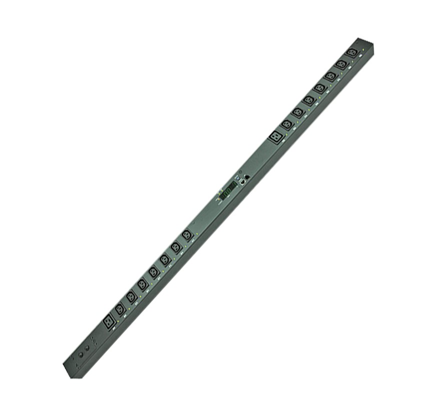 PowerShield Network Switched PDU 16 Port 32A, Output 14x 10A IEC C13, Input 2x 16A IEC C19 Socket, 3m Attached 3m IEC 309, control load by web / SNMP
