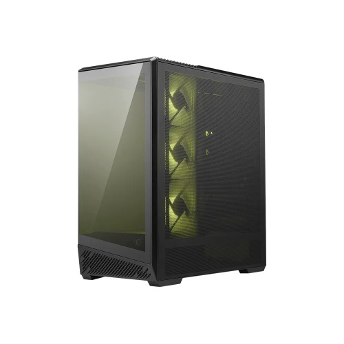 MSI MAG PANO 130R PZ -BLACK – ATX/mATX/ITX, 400mm GPU, 165mm CPU, 7 slots, 6×120mm, 360 rad top/side, 2×USB-A, 1×USB-C 20Gbps, 460×232×490mm, 8.37kg