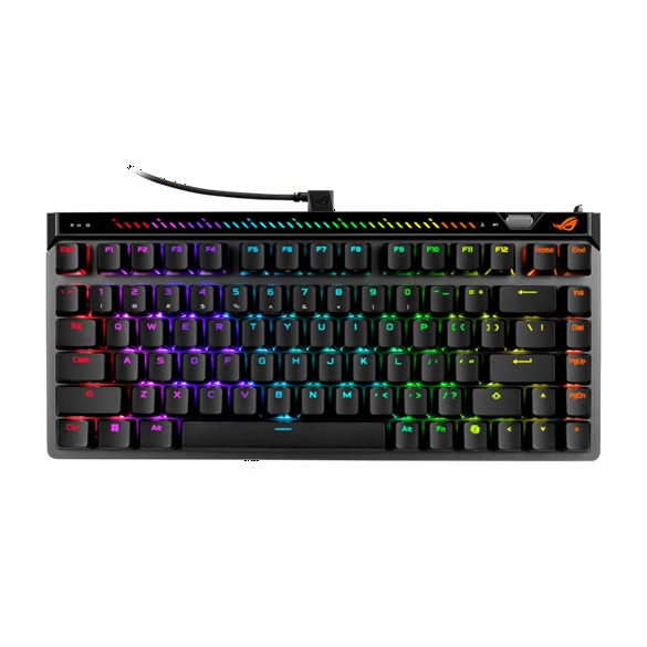 ASUS M705 ROG Falchion Ace 75 HE  V2X Gaming Keyboard - BLACK, HFXV2Magnetic, USB2.0TypeC, 75%,8000Hz, 0.125ms, Windows10/11, GearLink