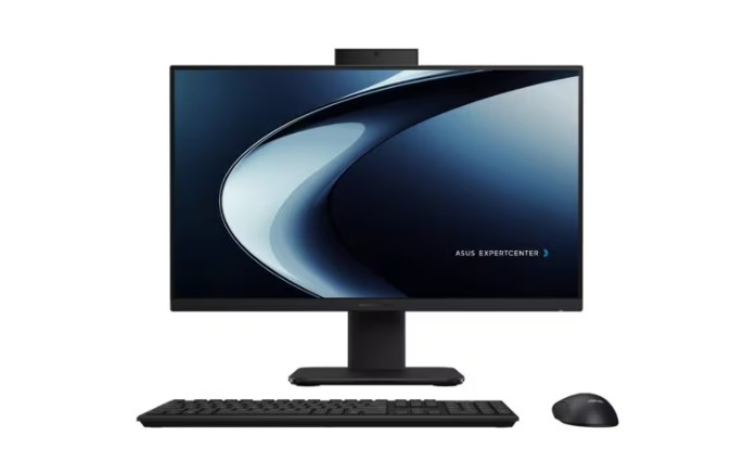 ASUS ExpertCentre P440VA AIO 23.8' FHD PC, Intel Core i5-210H, DDR5 16GB, 512GB, Wi-Fi 7, IR Cam, Win 11 Pro, 3Y On-site Warranty