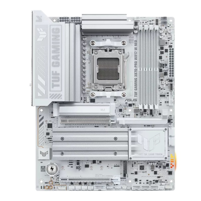 ASUS AMD TUF GAMING X870-PRO WIFI7 W NEO (AM5) ATX Motherboard, 4DDR5 256GB,PCIe5.0,M.2x4,WiFi7,BT5.4,5GbE,USB4x2,HDMI,ATX,3yr wty