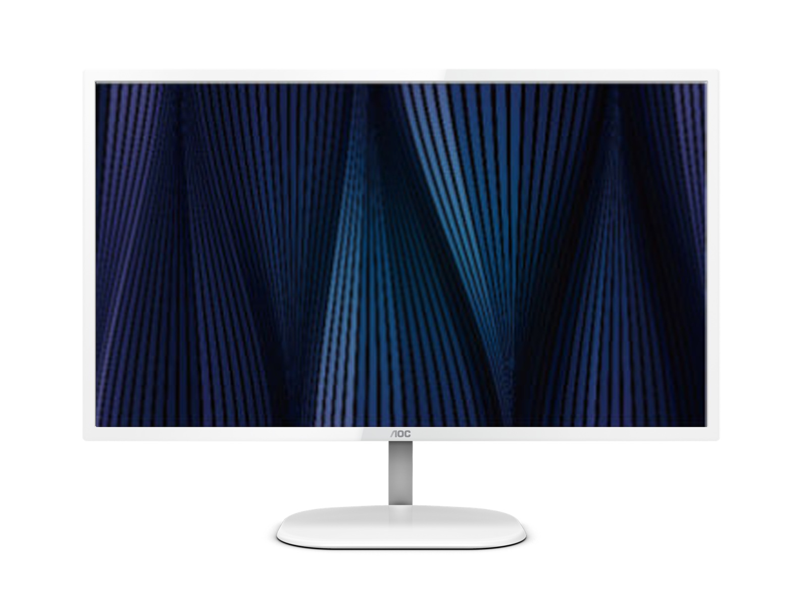 AOC 31.5' QHD IPS Monitor with 2560×1440 @ 75Hz, 4ms, sRGB 101%, DisplayPort & HDMI, sleek white design—great for sharp, vibrant visuals