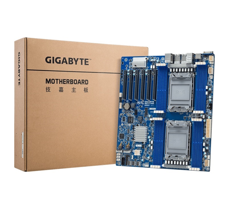 Gigabyte MD72-HB2,  Intel® Xeon® Scalable Processor, Dual processor, 2 x M.2, 6 x PCIe Gen4 x16 (special order)