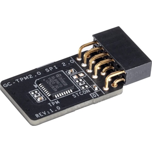 Gigabyte GC-TPM2.0 SPI 2.0 Module with SPI interface (Exclusive for Intel 400-series), Intel 400 series/Z390 M GAMING, AMD 550 series (LS)