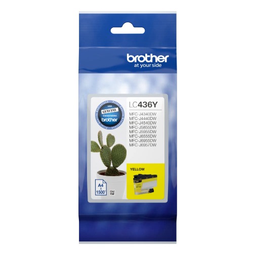 Brother LC436Y     *NEW*INKvestment Tank A3 Colour Inkjet Printer with up to two years of ink in-box