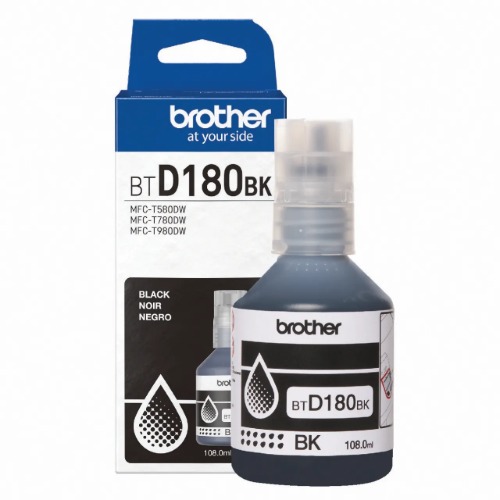 Brother BLACK INK BOTTLE TO SUIT DCP-T580DW/DCP-T780DW -UP TO 7500 PAGES
