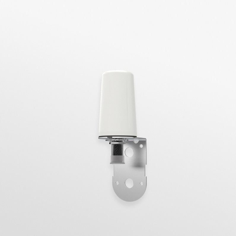 PANORAMA LOW PROF ANT 2.4/5.8GHz N SOCKET - WHITE