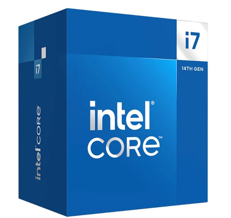 Intel Core i7-14700 CPU 2.1GHz (5.4GHz Turbo) 14th Gen LGA1700 20-Cores 28-Threads 61MB Cache 65W Intel UHD Graphics 770 Retail Raptor Lake with Fan