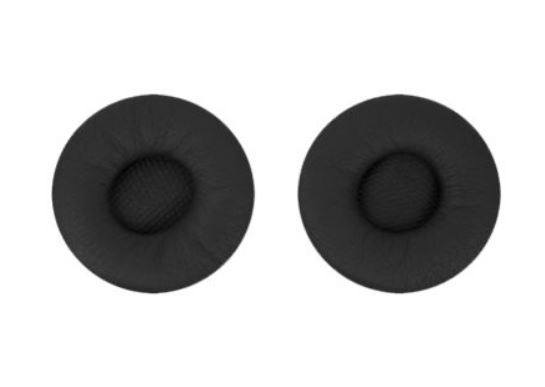 Jabra Earpads For 900/9400 Series,2Pcs, Larger Leather Ear Cushions for Jabra Pro 9400/900 (5.5 cm diameter), 3-5 dB More Passive NC Than the Standard