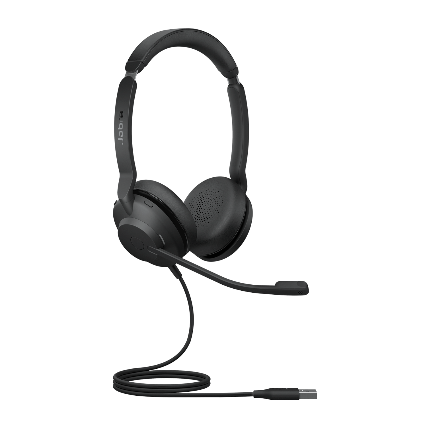 Jabra Evolve2 30 SE Wired USB-A UC Stereo Headset, Lightweight & Durable, Noise Isolating Ear Cushions, Plug-and-play, 2-Mic Technology, 2Yr Warranty