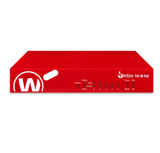 WatchGuard Firebox T45-W-PoE  Appliance Only (AU) – License Not Included (Requires Separate WG License Purchase)