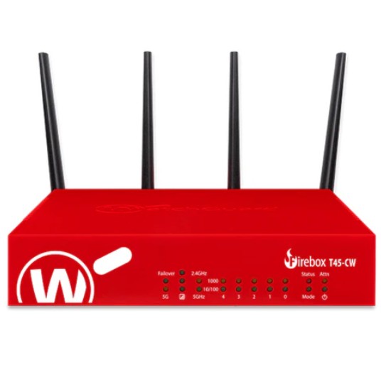 WatchGuard Firebox T45-CW  Appliance Only (AU) – License Not Included (Requires Separate WG License Purchase)