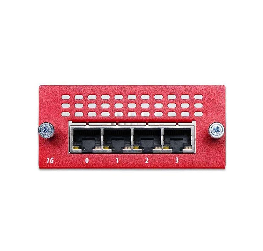 WatchGuard Firebox M 3rd Gen 4 x 1Gb Copper Module