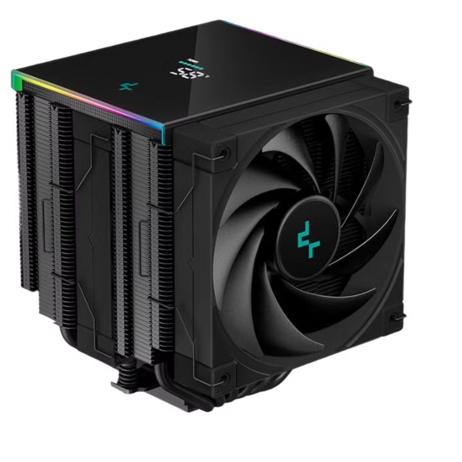 DeepCool AK620 Digital High Performance Dual Tower CPU Cooler, 6 Copper Heat Pipes,  2x 120FDB Fans, LGA2066/2011-v3/2011/1851/1155/ AM4/AM5
