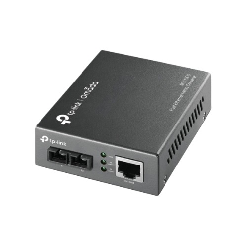 TP-Link MC110CS 10/100Mbps Single-Mode Media Converter Convert 100BASE-FX Fiber to 100Base-TX Copper Media Extends Fiber Distance Up To 20km