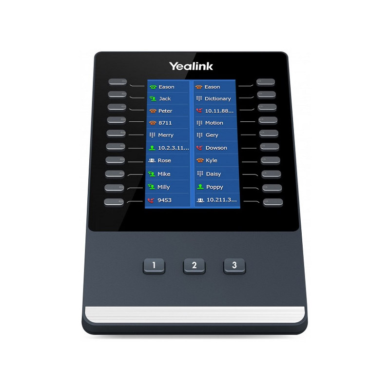 *Last Stock Yealink EXP43 Color Expansion Module for Yealink T43U/T46U/T48U IP phones, Large 4.3-Inch Color-Screen LCD, Color Expansion Module, High E