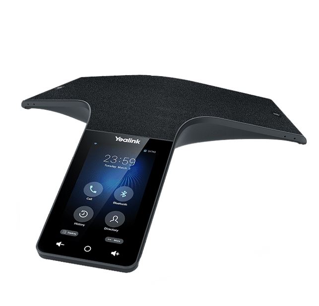 Yealink CP965 Touch-Sensitive Conference Phone, 6-Microphone Array, 360° Voice Pickup, BYOD
