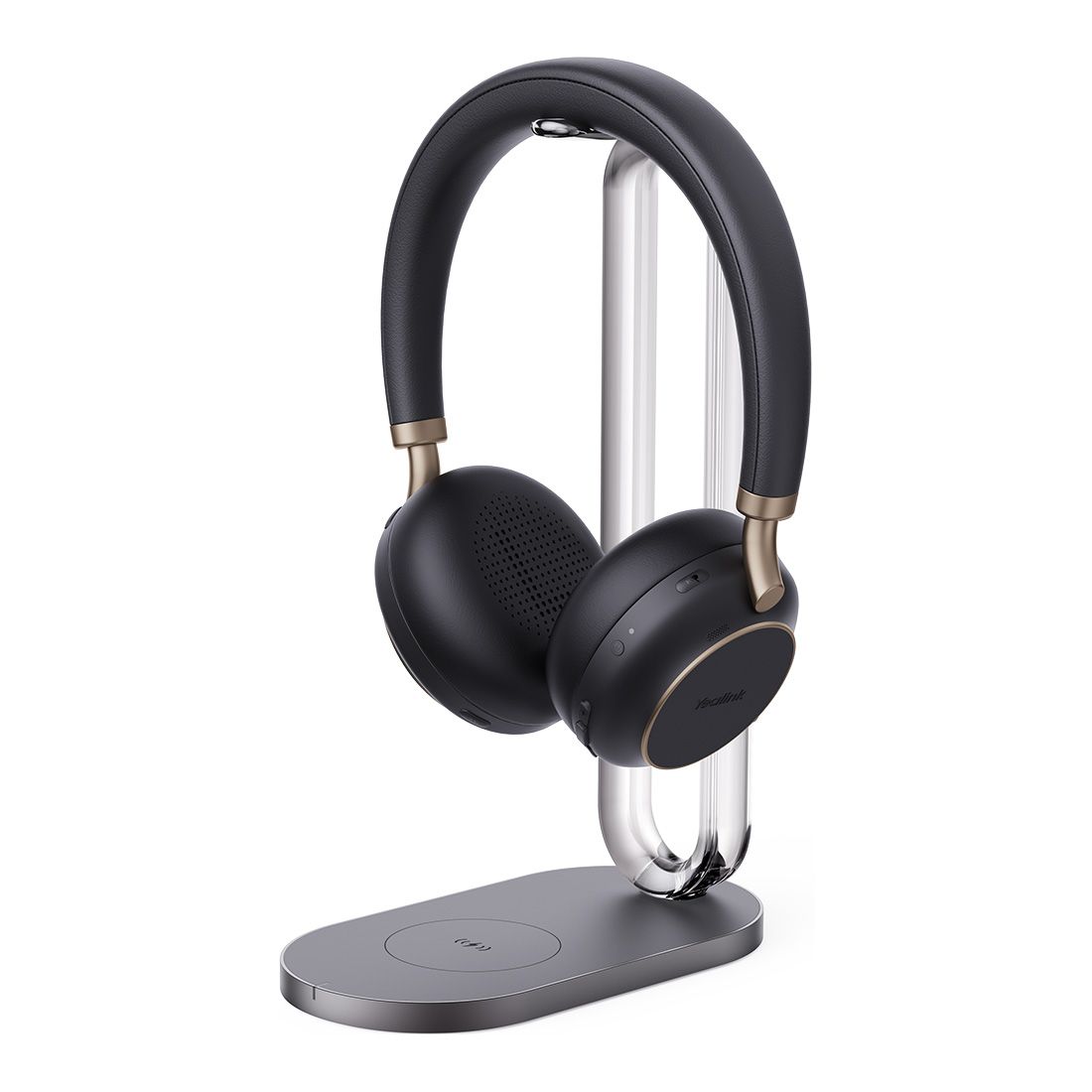 *last stock Yealink BH76 Teams ANC Bluetooth Headset With Charging Stand, Black, USB-A, Includes Charging Stand, Rectractable Microphone Up to 35 *EOS