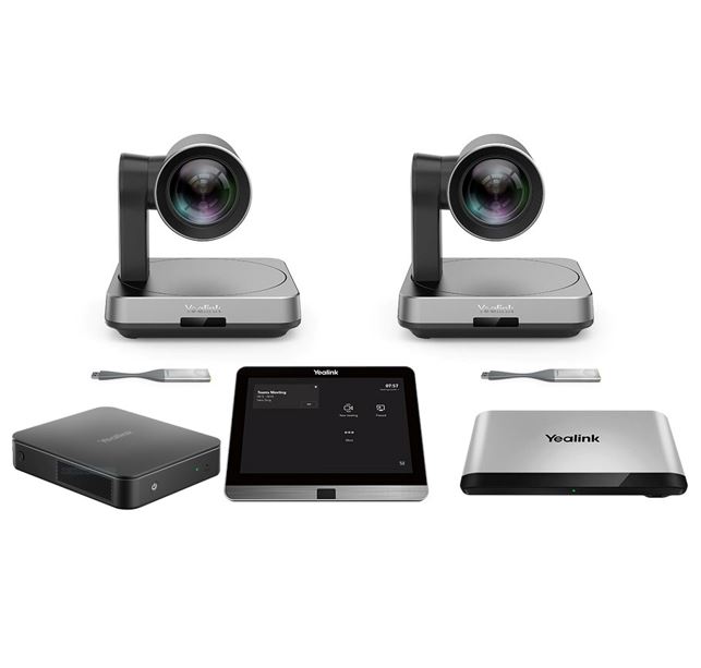 *last stock Yealink MVC940 Windows based MTR, MCore Pro, AVHub, 8' Touch Screen, 2x UVC84 12x Optical Zoom Camera, 2x WPP20, No Audio Devices Included
