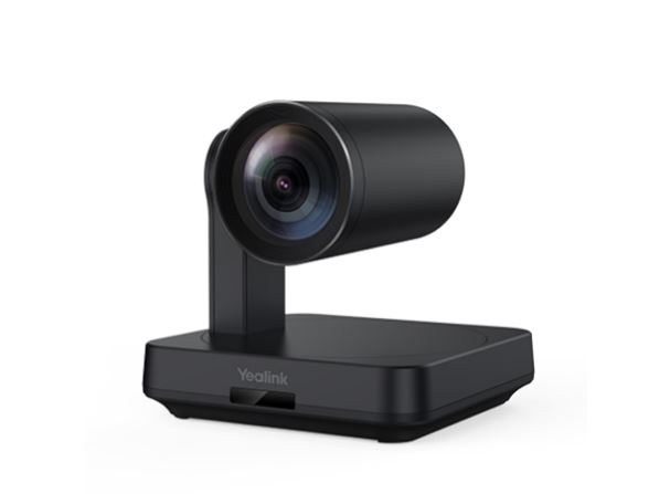 *last stockYealink Black UVC84 4K, 12x optical USB PTZ camera, includes VCR20 Remote Control, 7m USB Cable, 7m Network Cable, Wall Mount Bracket and P