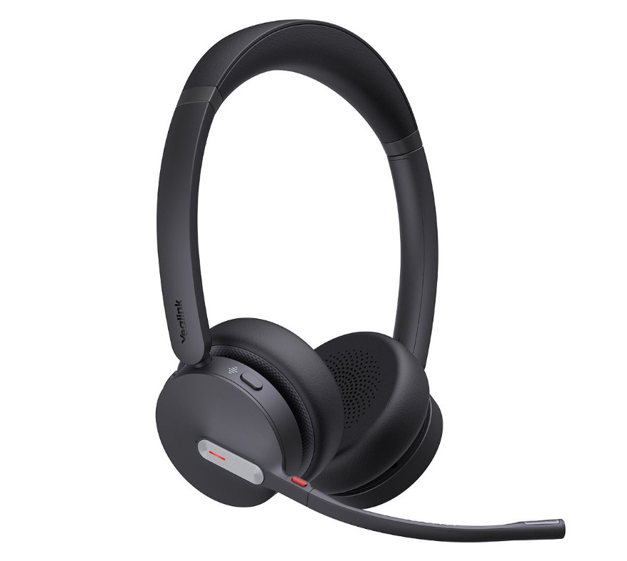 *Last Stock Yealink WH64 Hybrid Dual Teams DECT Wireless Headset, DECT & Bluetooth Wireless Technology, 3-Mic Noise Cancellation, DECT Dongle USB-A WD