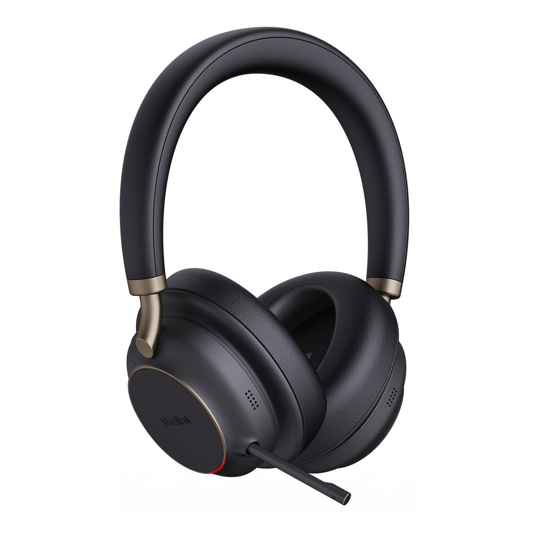 *Last Stock Yealink BH76 Plus with Charging Stand UC Black USB-C/A Bluetooth Stereo Headset, 5Mic Beamforming Noise Cancellation Talk time up to 35h
