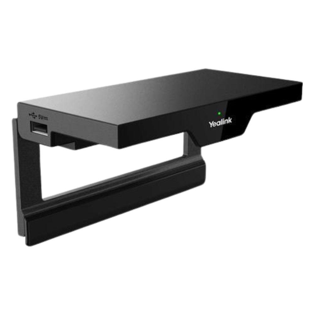 Yealink RoomCast E2 wireless presentation system, 4K/60fps, Wi‑Fi 6, AirPlay, Miracast, Yealink Pod, YeaCast, 4-screen casting, Gigabit Ethernet, PoE,