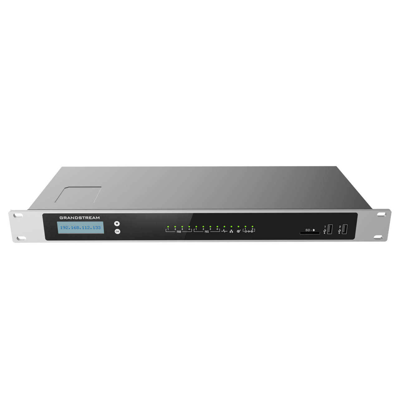 Grandstream UCM6304 IP PBX Supporting 4x FXO, 4x FXS Ports, 1000 Users, Supports Full-Band Opus Voice Codec, H.264/H.263/ H.263+/H.265/VP8 Video Code