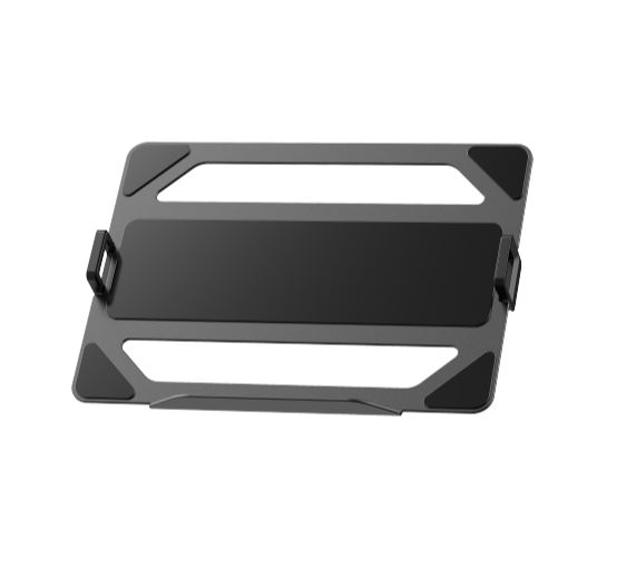 Brateck Universal Aluminum Laptop Holder For Monitor Arms Black, 304x227x39mm,  Weight Capacity: 9kg, VESA Compatible:75x75 (LS)