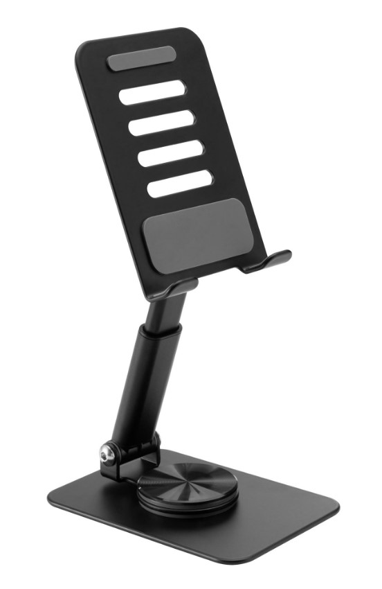 Brateck PHS10-3-B Phone Stand for Smartphone  ≤7''- Black, 103x72x29mm(Fold)/128x102x72mm, 230g (LS)