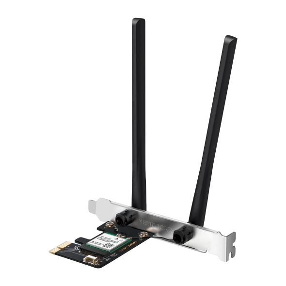 Mercusys MA80XE AX3000 Wi-Fi 6 Bluetooth 5.2 PCIe Adapter, 2402Mbps @5 GHz, 574Mbps @2.4GHz
