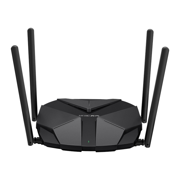Mercusys MR85X AX3000 Dual-Band Wi-Fi 6 Router,  4× Fixed External Antennas, 3× Gigabit LAN Ports, 1× 2.5Gbps WAN Port, 1024-QAM, OFDMA, HE160