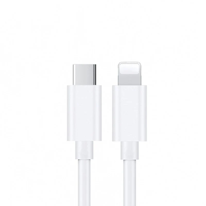 USP Lightning to USB-C Fast Charge Cable (1M) White - Support 2.4A,480Mbps Transfer, Universal iOS Compatibility,  5 Years Warranty