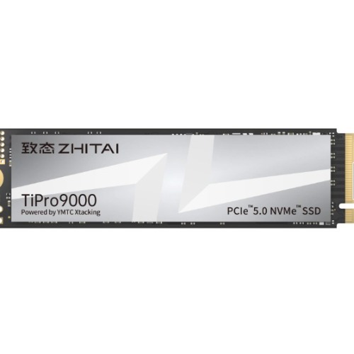 YMTC ZhiTai TiPro9000 SSD 1TB M.2 2280 YMTC Xtacking 4.0  TLC Chip PCle Gen 5 X 4.0 14,900MB/s 13,500MB/s R/W 600 TBW 5Y warranty