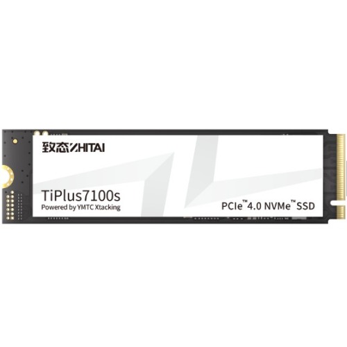 YMTC ZhiTai TiPlus7100s SSD 1TB M.2 2280 YMTC Xtacking 4.0  TLC Chip PCle Gen 4 X 4.0 NVMe 4.0 7400MB/s 6900MB/s R/W 600 TBW 5Y warranty