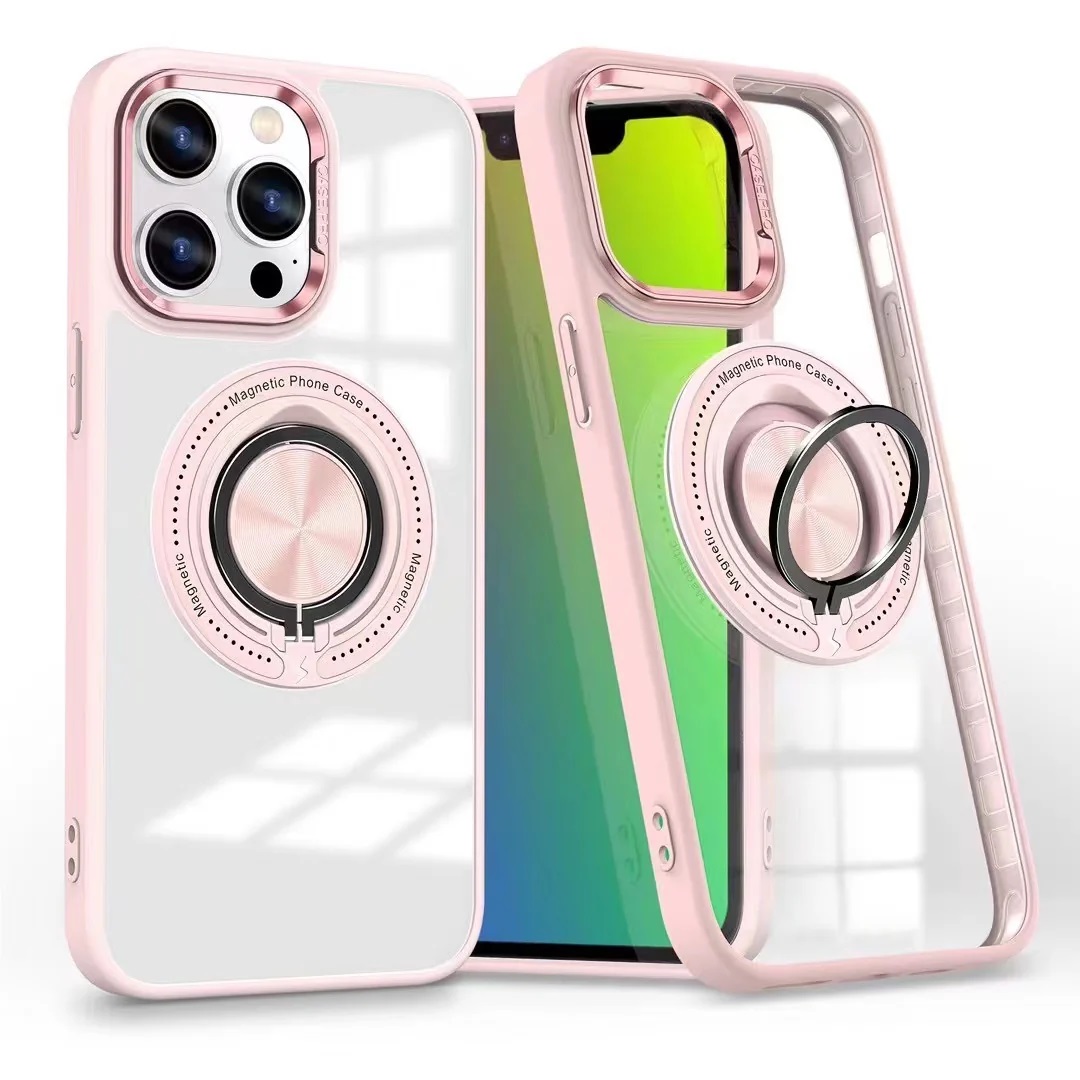 USP Apple iPhone 18 Pro / iPhone 17 Pro (6.3') MagSafe Case with Ring Holder Pink - Drop Resistance, Scratch Protection, 5 Years Warranty