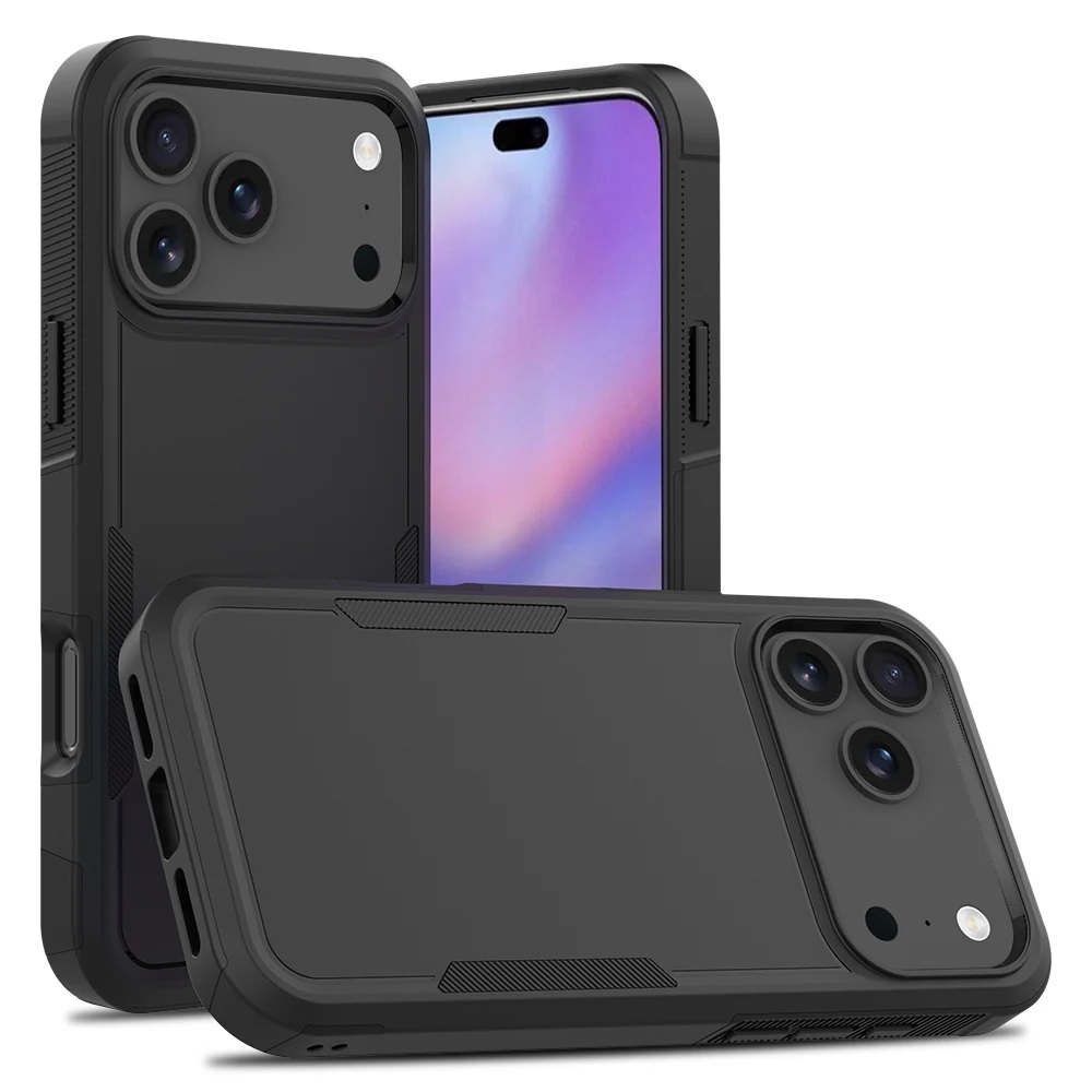 USP Rugged Apple iPhone 18 Pro / iPhone 17 Pro (6.3') Armor Light Case Black - No-Slip, Sleek, Drop-Protection, 5 Years Warranty