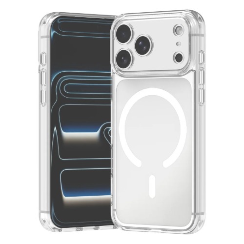 USP Apple iPhone 18 Pro Max / iPhone 17 Pro Max (6.9') Clear Rock Shockproof Case with MagSafe - Ultra-thin, Lightweight, Non-slip, 5 Years Warranty