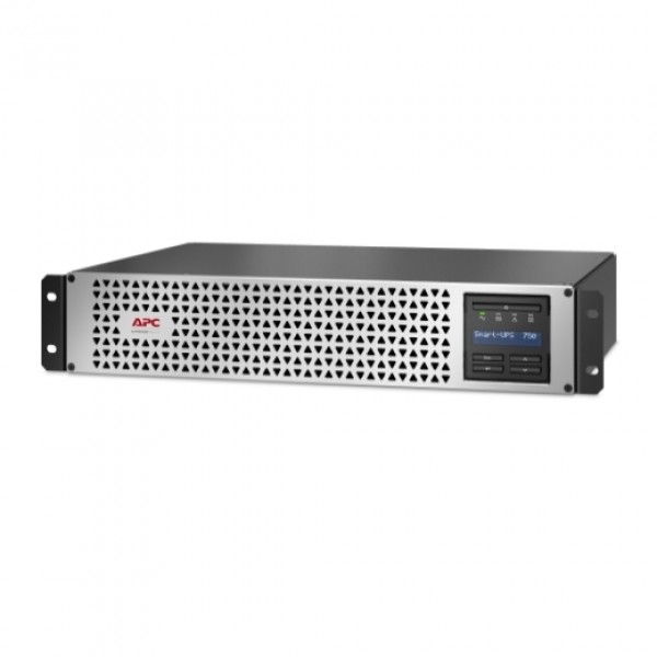 APC Smart-UPS 750VA/600W Line Interactive UPS,2U Rackmount,230V/10A Input, 6x IEC C13 Outlets, Li-Ion Battery, SmartConnect,Short Depth