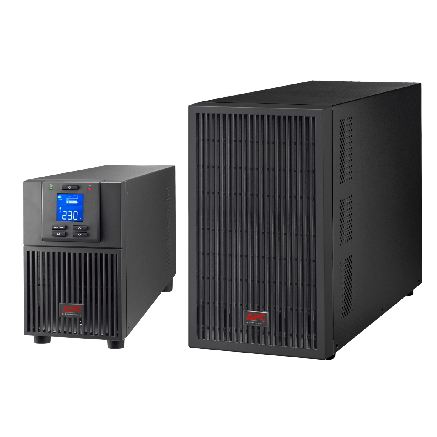 APC Easy UPS On-Line, 2000VA/1800W, Tower, 230V, 4x IEC C13 outlets, Intelligent Card Slot, LCD, Extended runtime