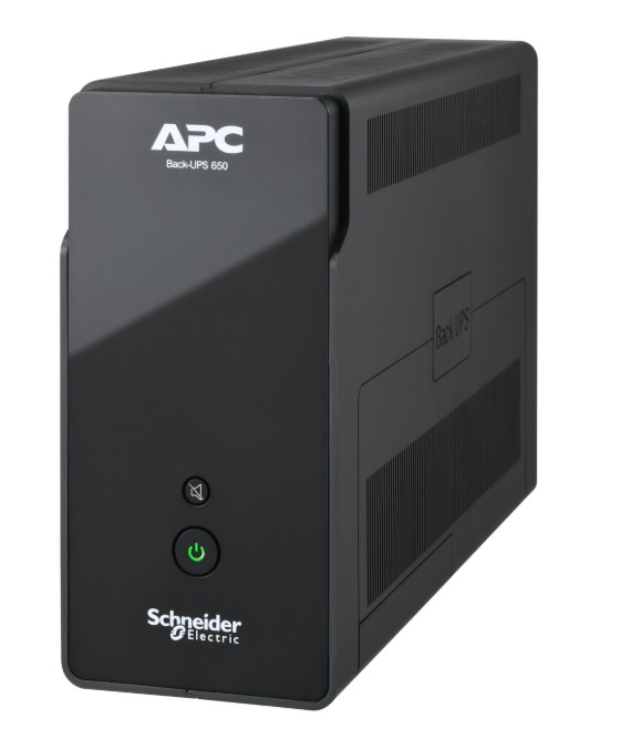 APC Back-UPS,650VA/400W,6 IEC, USB communication, Tower, 230V,Lead-acid battery, Input IEC 60320 IEC 60309, Output 6 IEC 60320 C13 surge, 1.5m cable