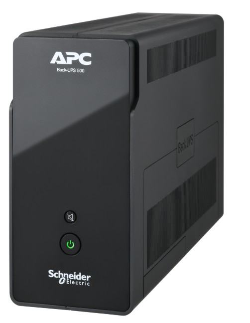 APC Back-UPS, 500VA/300W, 6 IEC, USB communication, Tower, 230V, Lead-acid battery, Input IEC 60320 IEC 60309, Output 6 IEC 60320 C13 surge, 1.5m cabl